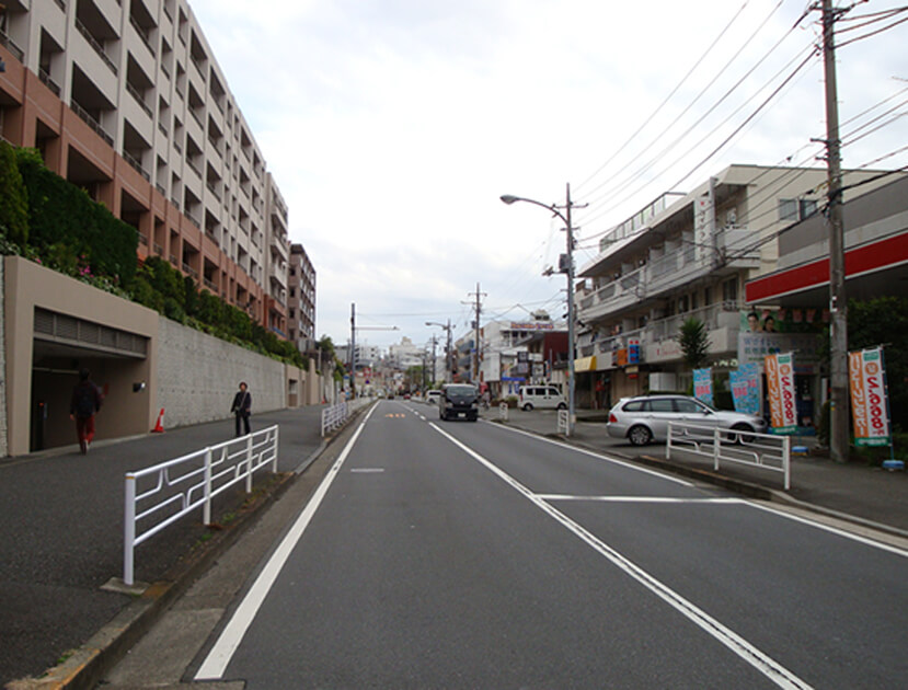 昭和43年 細い旧道